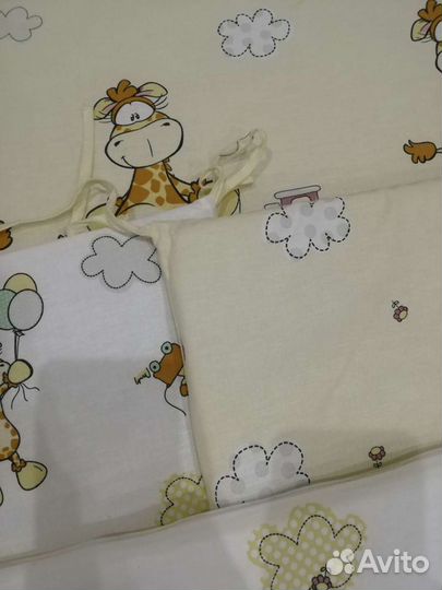 Бортики в детскую кроватку