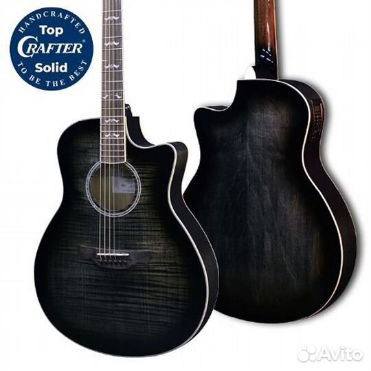 Электроакустическая гитара Crafter noble TBK
