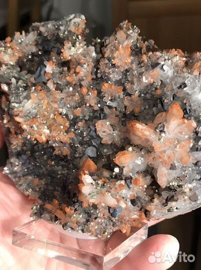 Кварц, халткопирит, пирит, кальцит