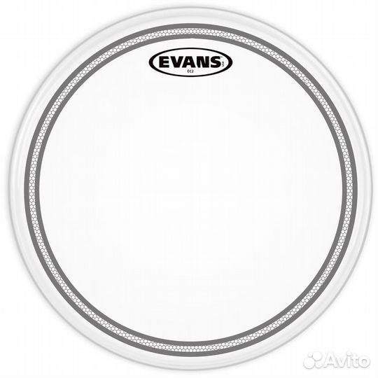 Пластик для том барабана Evans B16EC2S EC2 Coated
