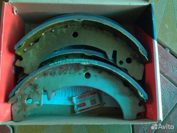 Комплект колодок 2101-2107