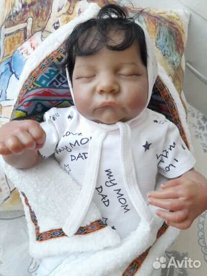 Новая кукла реборн - спящий малыш