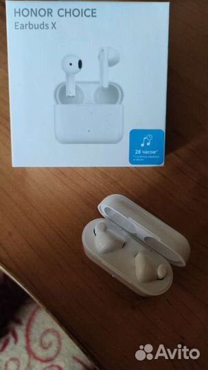 Беспроводные наушники honor choice x