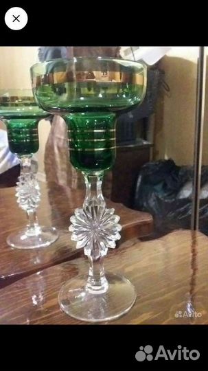 Винтажные фужеры 70 годы на двоих