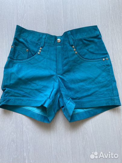 Шорты кожаные