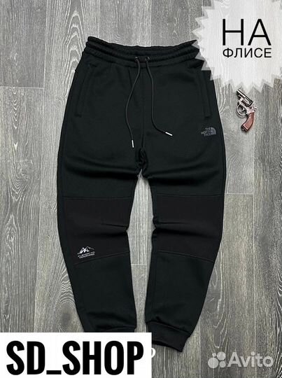 Штаны спортивные THE north face на флисе