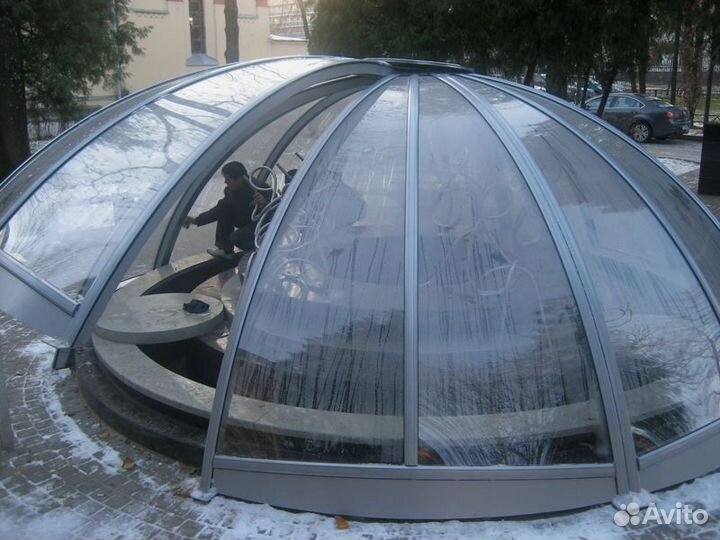 Зенитные фонари остекление