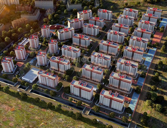 2-к. квартира, 53,8 м², 4/10 эт.