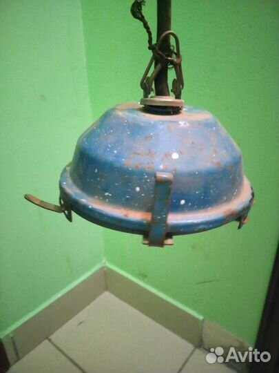 Светильник потолочный подвесной СССР
