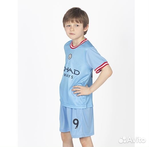 Форма FC Manchester City haaland 2022/23 детская