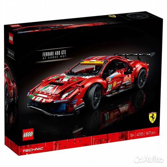 Lego Техник Ferrari 488 GTE (радиоуправляемый)