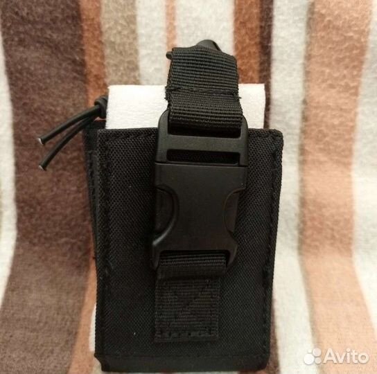 Подсумок (универсальный) для раций чёрного цвета