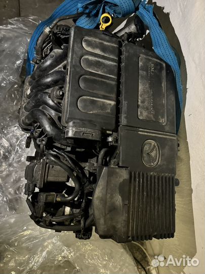 Продам двигатель mazda demio de3fs 2010 в сборе