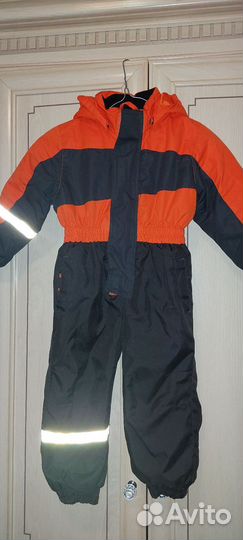 Зимний комбинезон для девочки 104