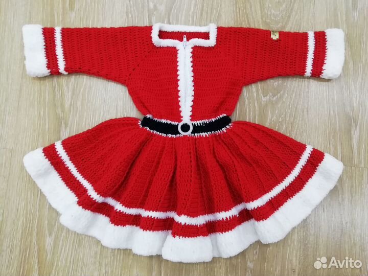 Новогодний костюм для маленькой принцессы