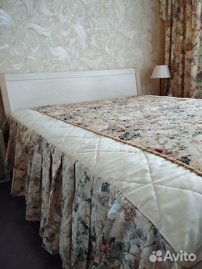 Комплект шторы и покрывало