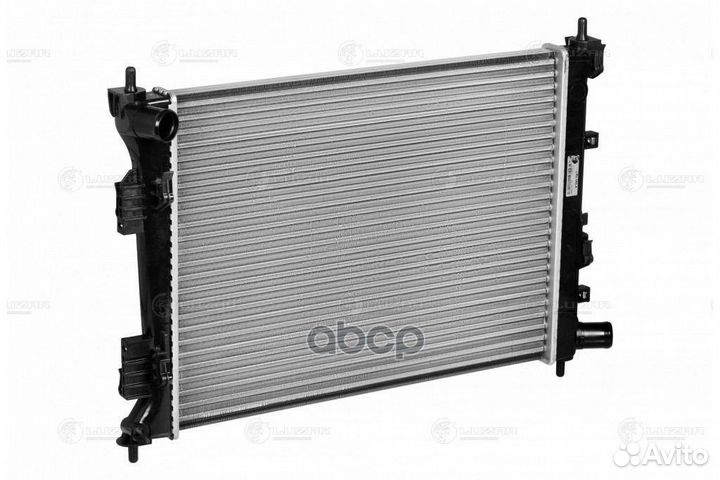 Радиатор охлаждения solaris/RIO 11- МКПП (сбоку