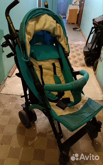 Прогулочная коляска трость бу