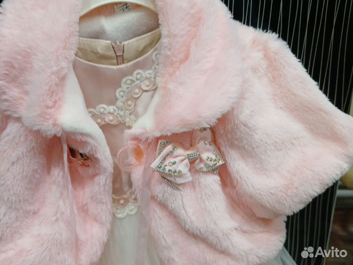 Новогоднее платице с болеро