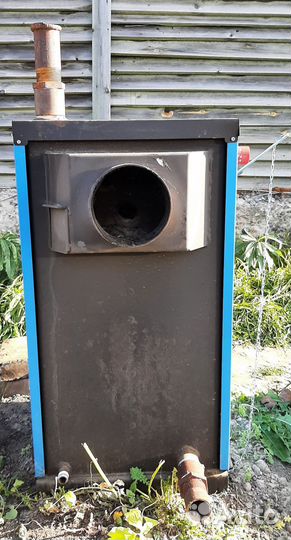 Твердотопливный котел длительного горения бу