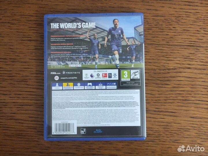 Fifa 23 ps4 диск на русском