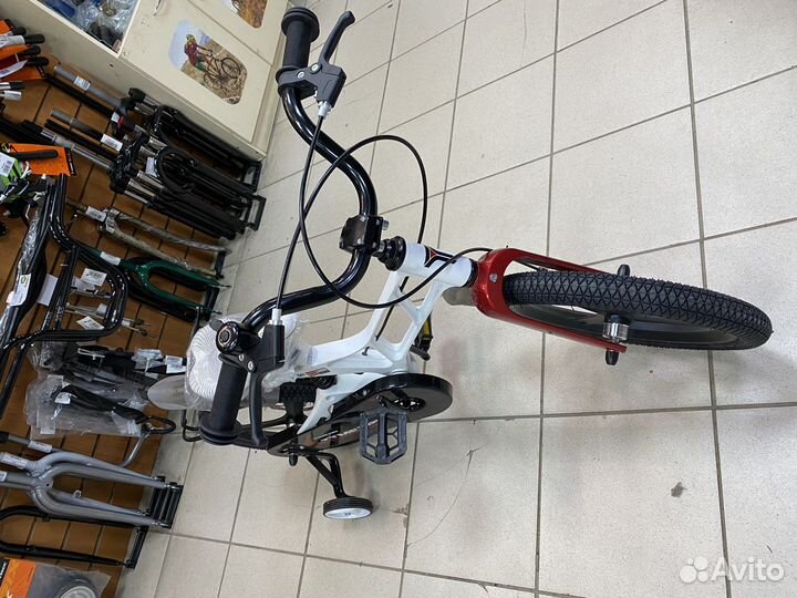 Велосипед детский алюминиевый литые диски 16