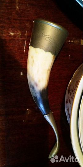 Рог для вина, часы настенные