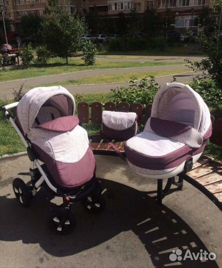 Коляска 2 в 1 adamex