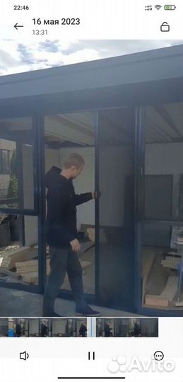 Москитная сетка плиссе