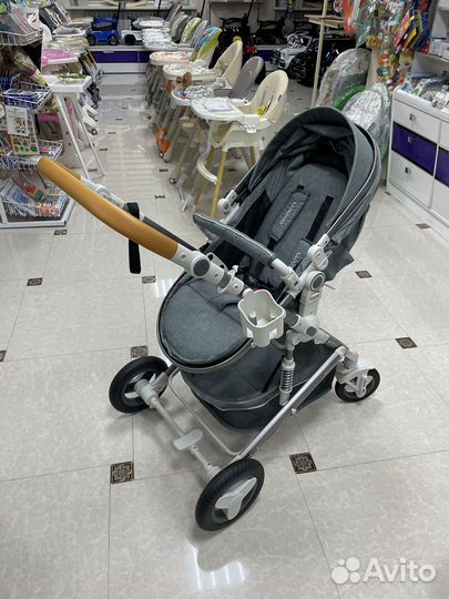 Коляска Luxmom 3в1 новая