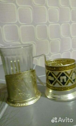 Подстаканники СССР космос, Волгоград