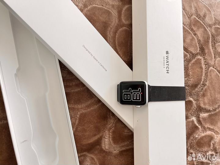 Часы apple watch 3 38 mm