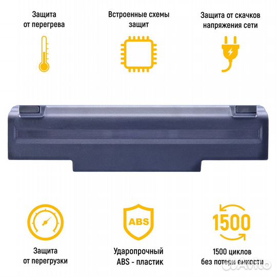 Аккумулятор TOP-F3 11.1V 4400mAh 49Wh для ноутбука