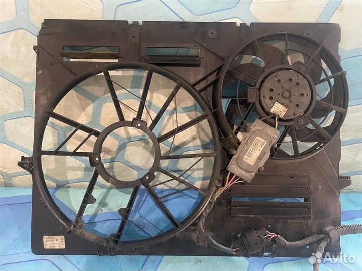 Диффузор вентиялторов в сборе 7L0959455G