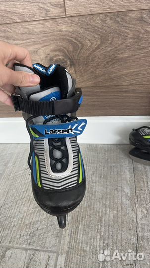 Коньки детские 26-29 раздвижные