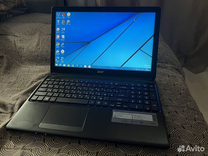 Ноутбук acer aspire e1-522 ms2372