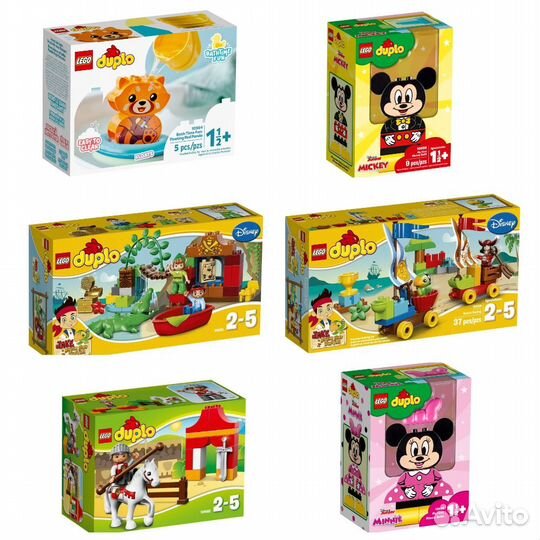 Lego Duplo Разные наборы. 10411 и др. Новые