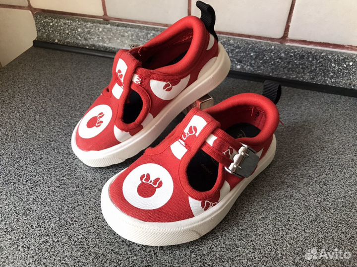 Текстильные кеды для девочки