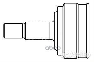 Шрус наружный к-т ford mondeo III (B5Y) 818007 GSP