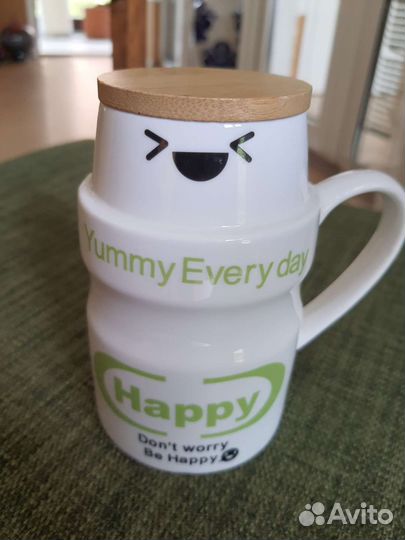 Заварочный чайник с чашкой