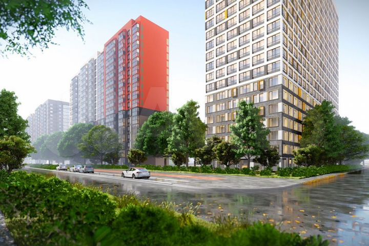 2-к. квартира, 59,8 м², 3/17 эт.