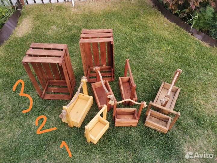 Ящики декоративные