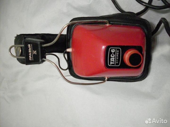 Наушники тдс 6 (СССР) с регуляторами громк рабочие