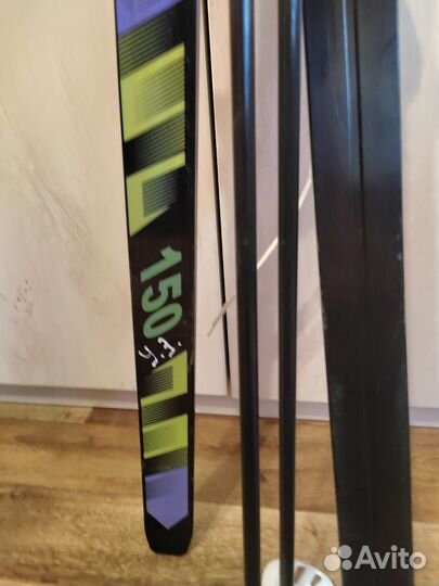 Горные лыжи детские комплект