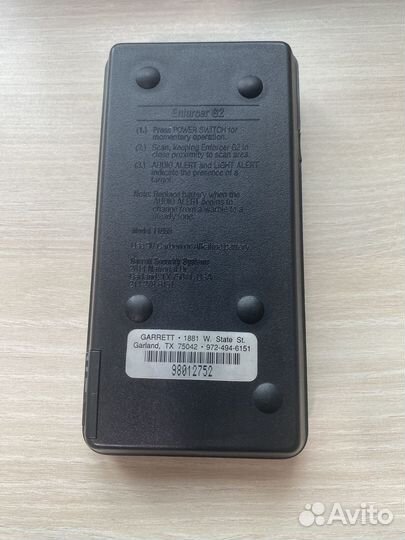 Металлодетектор Garrett Enforcer G2