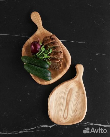 Деревянная доска для подачи monomount plum M