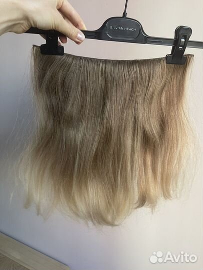 Нано тресс детские волосы блонд