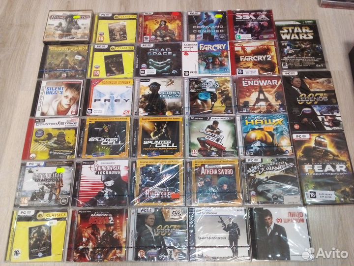 Игры на пк в заводской упаковке и не только
