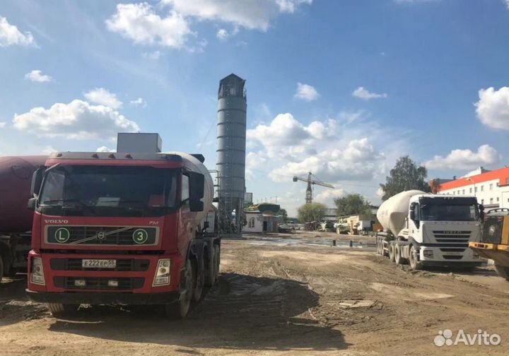 Бетон напрямую от завода. Доставка бетона миксером