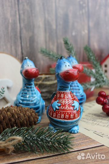 Ёлочная игрушка ручная роспись